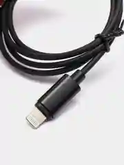 Кабель lightning-AUX 3.5 mm  JBC-025B 1 метр прочный не искажает звучание
