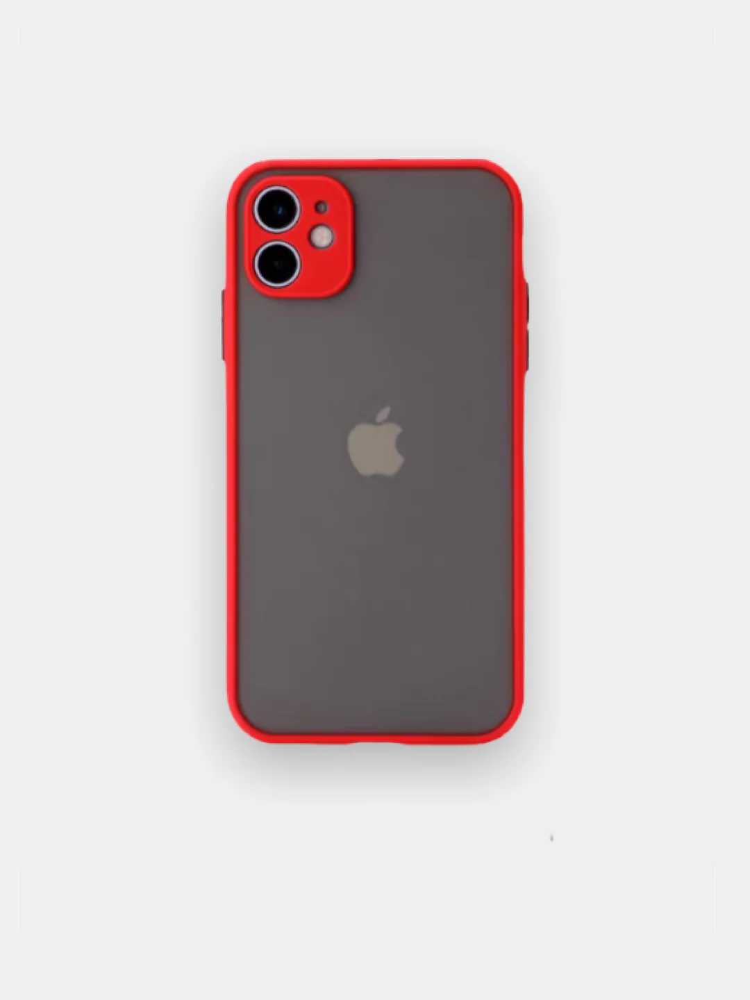 Красный чехол для iPhone 7, 8, SE2, XR, 11, 11 Pro Max, 12 Pro Max, закрытый низ