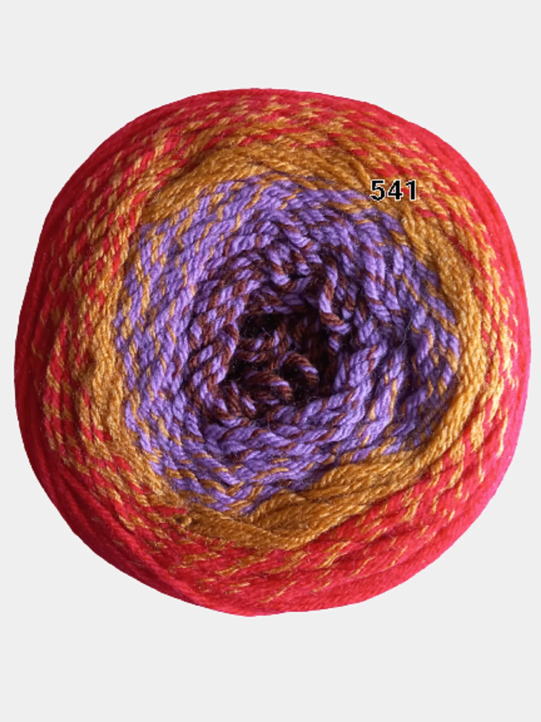 Красный пряжа Yarnart Flowers Merino, 590 м, 225 г