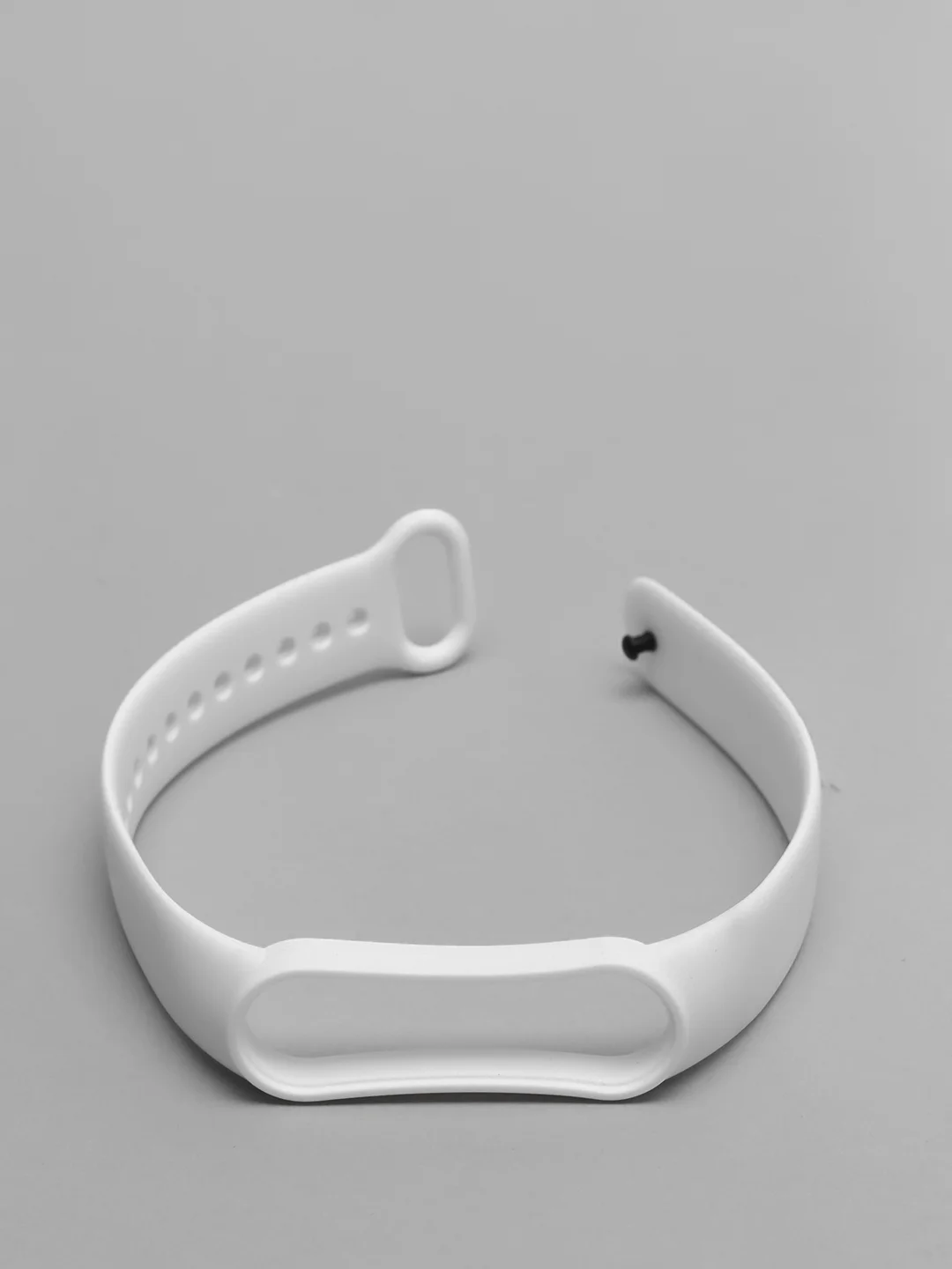 Белый силиконовый ремешок для Xiaomi Mi Band 5, Mi Band 6, ми банд 5/6