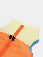 Синий жилет утепленный с креплением для поводка, для собак и кошек