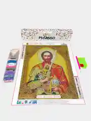 Алмазная мозаика картина стразами 30х40 см "Икона" без подрамника