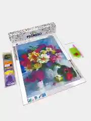 Черный алмазная мозаика вышивка 30 х 40