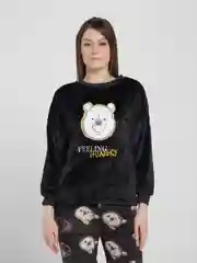 Черный пижама теплая женская, кигуруми