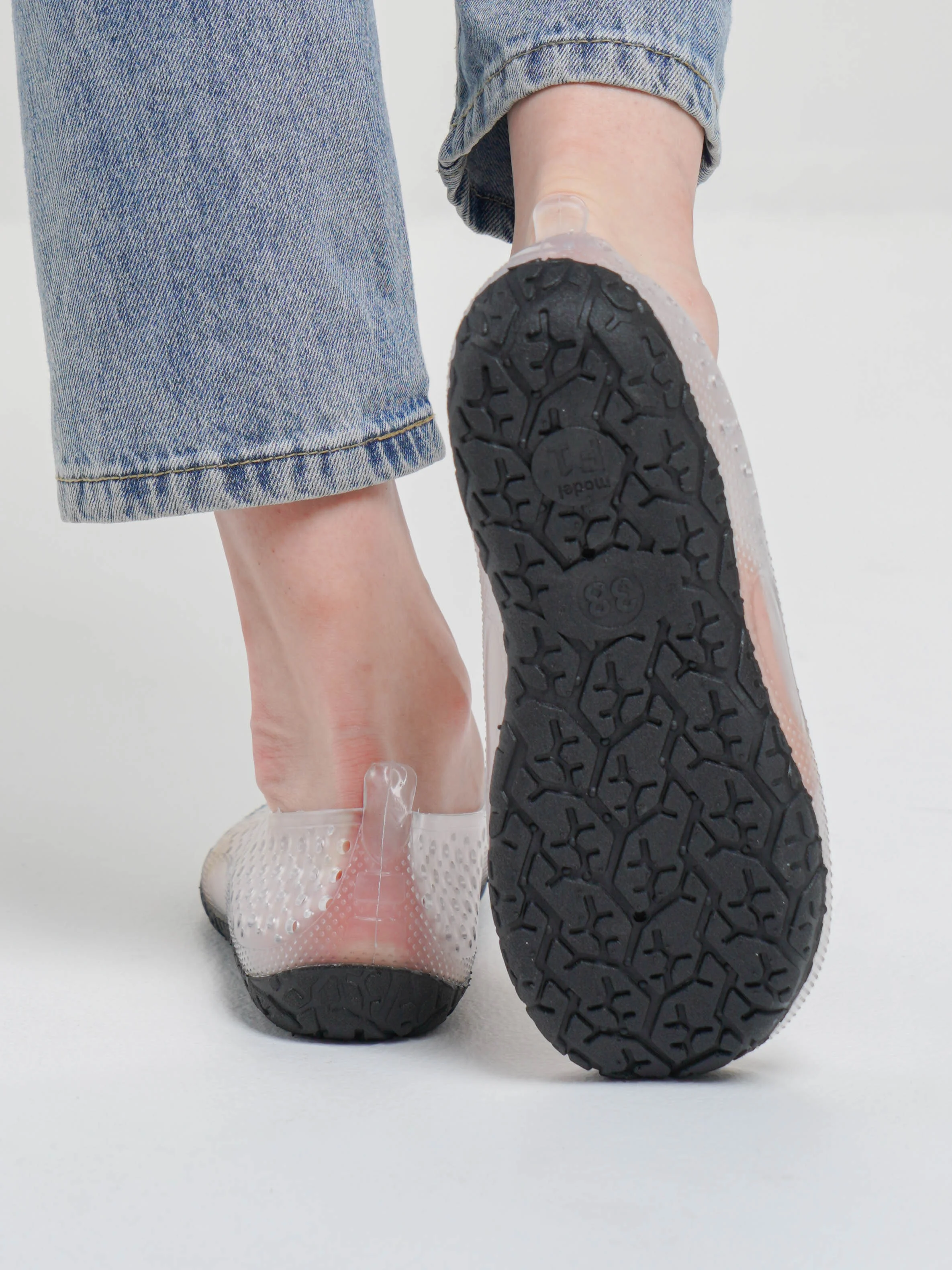 Прозрачный аквашузы, размеры 35-40