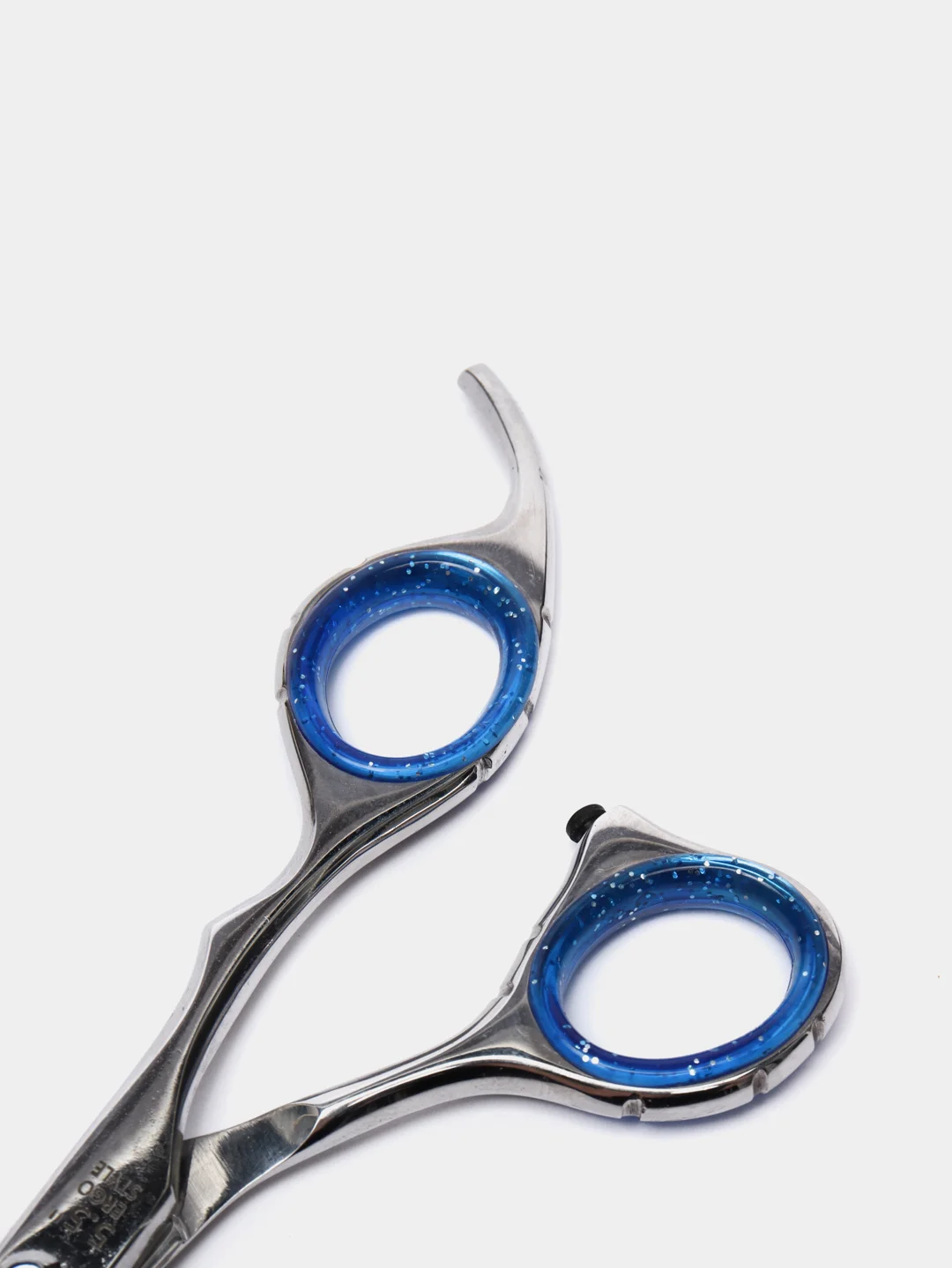 Синий парикмахерские ножницы прямые, эргономичные, 5.5" Misari 905