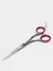 Красный парикмахерские ножницы прямые, эргономичные, 5.5" Misari 905