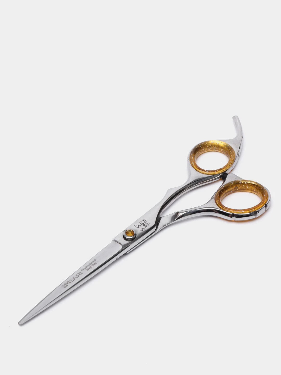 Золотой парикмахерские ножницы прямые, эргономичные, 5.5" Misari 905