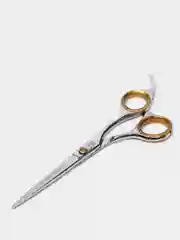 Золотой парикмахерские ножницы прямые, эргономичные, 5.5" Misari 905