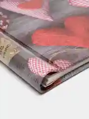 Вишнёвый фотоальбом на 20 магнитных листов, 23 x 28 см