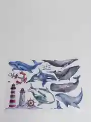 Индиго наклейки интерьерные на стену