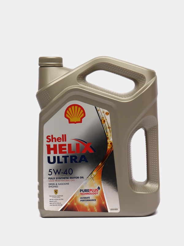 Моторное масло Shell HELIX ULTRA 5W-40 Синтетическое