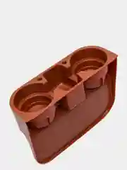 Коричневый автомобильный подстаканник