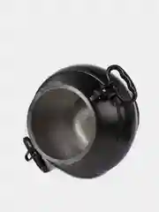 Казан афганский Rashko Baba LTD, черный, 12 л, половник и уплотнитель в комплекте
