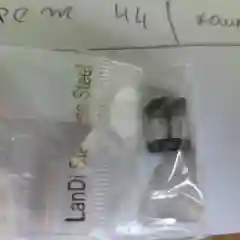 Черный комплект из двух сережек