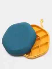 Желтый форма для льда, шестиугольная