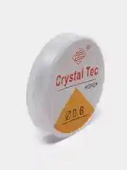 Нить силиконовая эластичная для плетения из бисера и бусин, леска