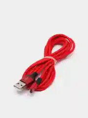 Красный кабель для Micro USB / Lightning 8-pin / Type-C, 2A