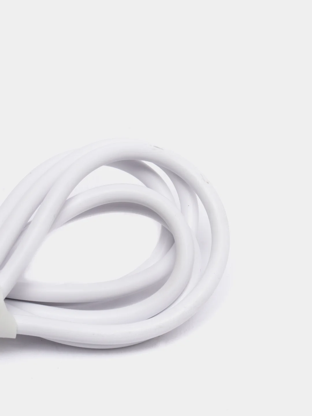 Белый кабель USB 2.4A Type-C / Apple 8-pin 1 м, быстрая зарядка, для iPhone, More choice K13i