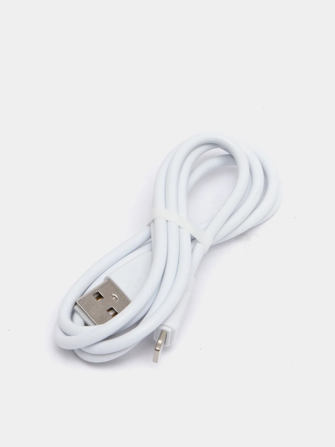 Белый зарядка для айфона, microUSB / Кабель lightning /для зарядки iPhone Borofone BX14, 3A/2,4A