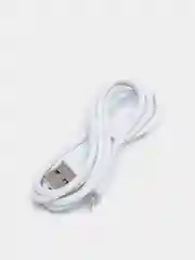 Белый зарядка для айфона, microUSB / Кабель lightning /для зарядки iPhone Borofone BX14, 3A/2,4A