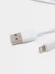 Белый зарядка для айфона, microUSB / Кабель lightning /для зарядки iPhone Borofone BX14, 3A/2,4A