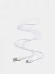 Белый зарядка для айфона, microUSB / Кабель lightning /для зарядки iPhone Borofone BX14, 3A/2,4A