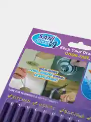 Фиолетовый палочки Sani Sticks для прочистки водосточных труб