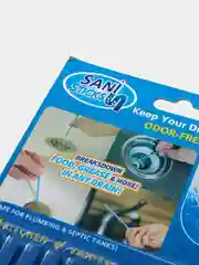 Синий палочки Sani Sticks для прочистки водосточных труб