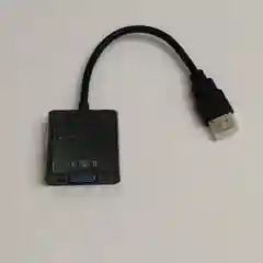 Адаптер-переходник HDMI(HDTV)-VGA, 2 вида, с аудио выходом и без
