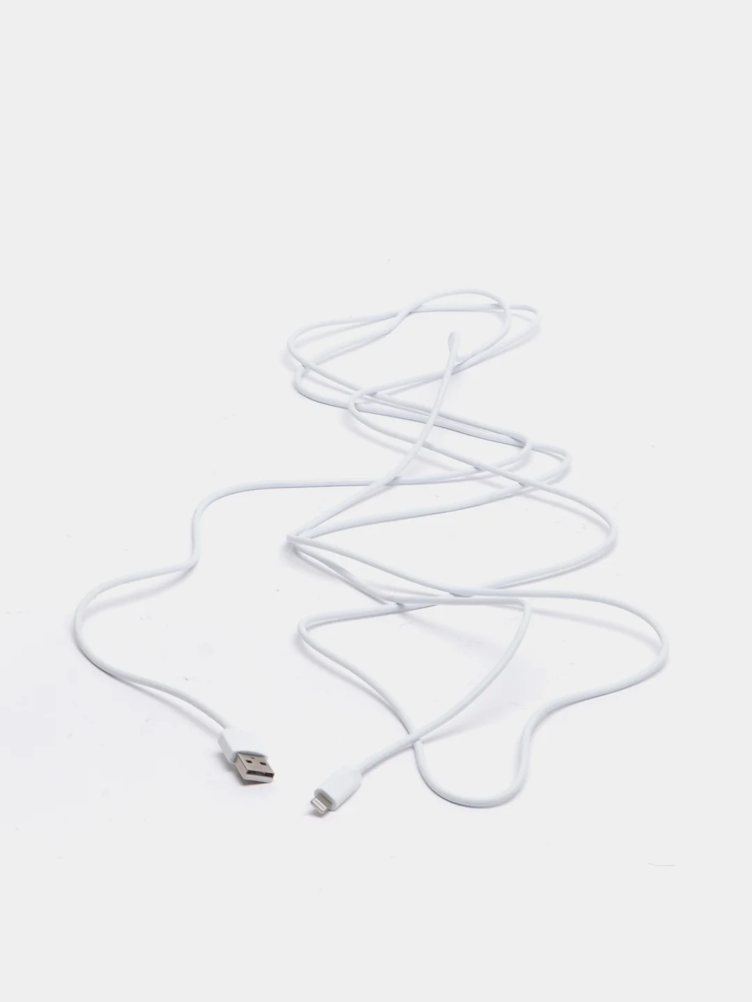 Белый кабель Lightning 8-pin, 2,1A, 2,4А, Hoco X1, зарядка для type-c, кабель микро