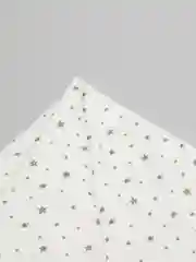 Кулирная гладь "Звёзды", хлопок карде, плотность 180 г/м, 200 х 150 см