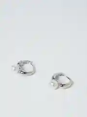 Серьги с искусственным жемчугом