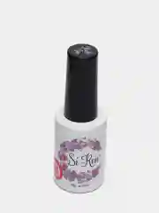 Серебряный топ для маникюра без липкого слоя Siren Top Flash, 10г светоотражающий с шиммером