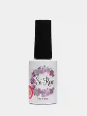 Серебряный топ для маникюра без липкого слоя Siren Top Flash, 10г светоотражающий с шиммером