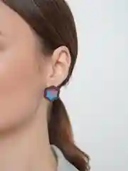 Вишнёвый деревянные шестиугольники рамочки