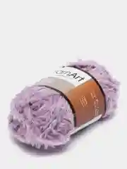 Сиреневый пряжа  YarnArt Mink, полиамид, 50 г, 75 м, (имитация меха)