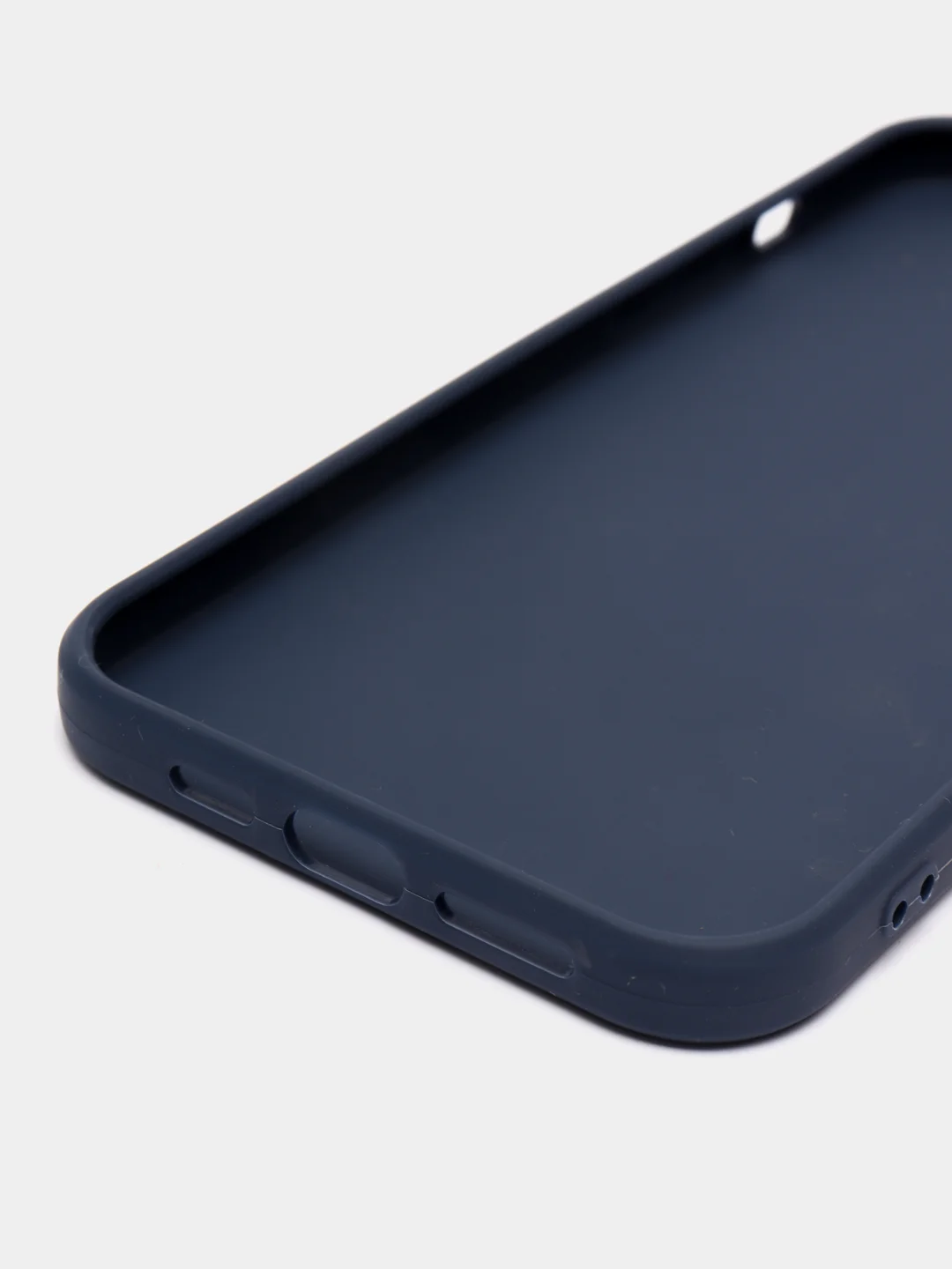 Темно-синий чехол силиконовый для iPhone 11, 11 Pro, 11 Pro Max, 12 Pro, 12 Pro Max