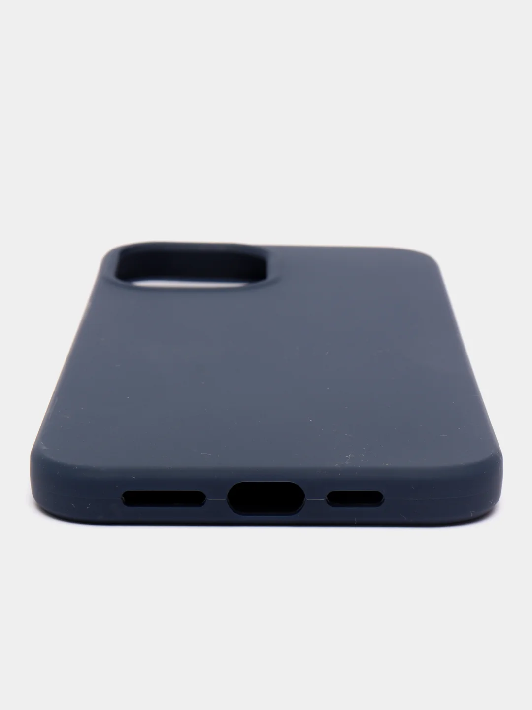 Темно-синий чехол силиконовый для iPhone 11, 11 Pro, 11 Pro Max, 12 Pro, 12 Pro Max
