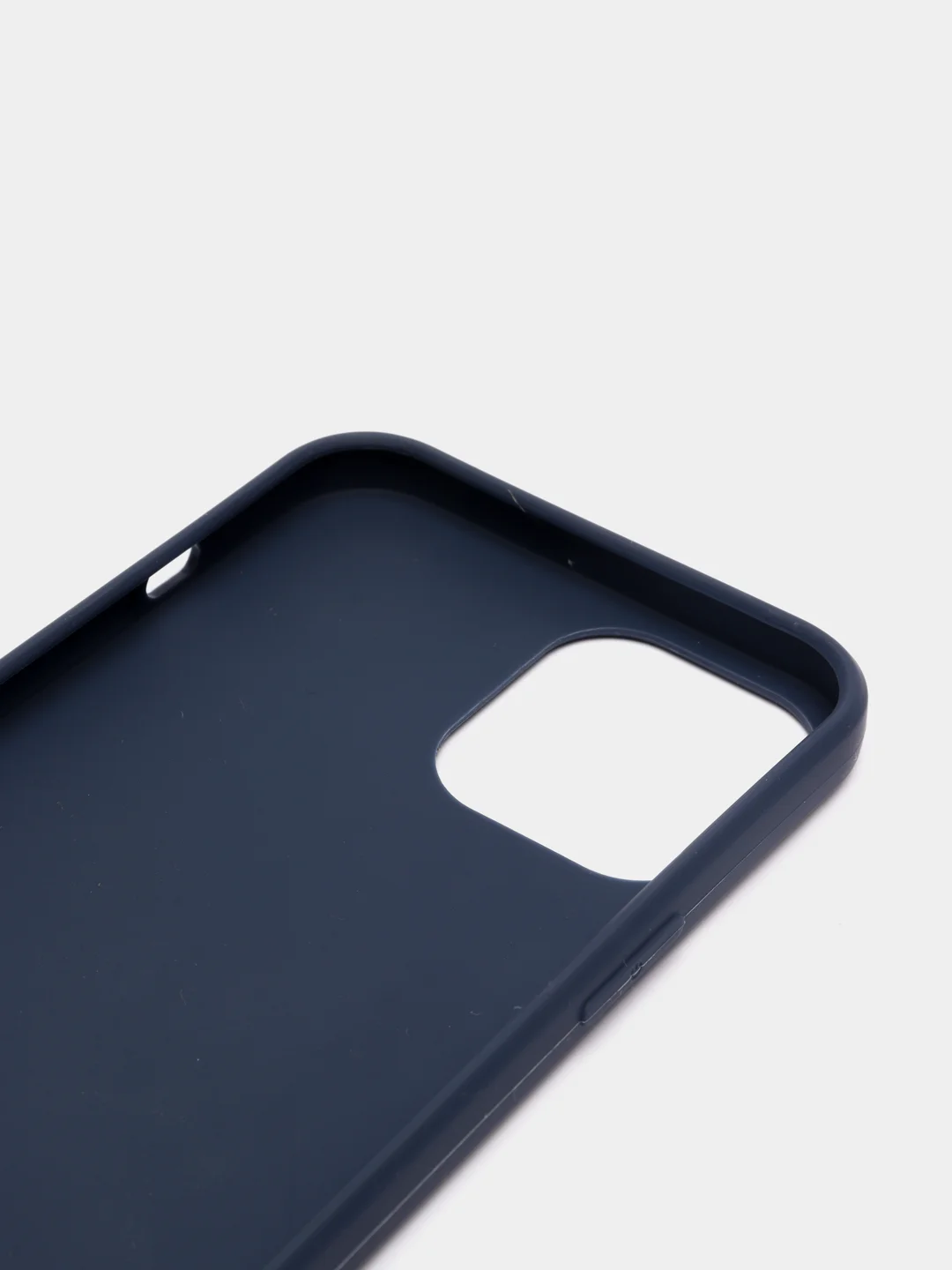 Темно-синий чехол силиконовый для iPhone 11, 11 Pro, 11 Pro Max, 12 Pro, 12 Pro Max