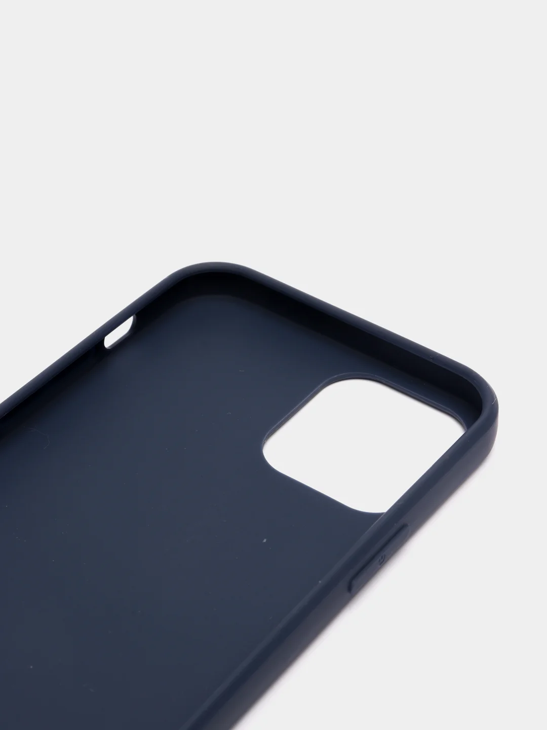 Темно-синий чехол силиконовый для iPhone 11, 11 Pro, 11 Pro Max, 12 Pro, 12 Pro Max