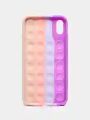 Бирюзовый чехол силиконовый для iPhone, Pop it 2 12 Pro 12 Pro Max 11 11 Pro Max 11 Pro X/XS  XS Max