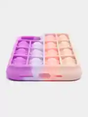 Бирюзовый чехол силиконовый для iPhone, Pop it 2 12 Pro 12 Pro Max 11 11 Pro Max 11 Pro X/XS  XS Max