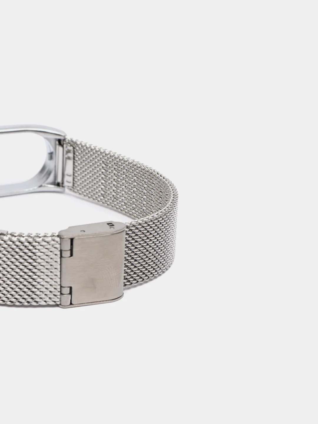 Розовый металлический ремешок для Xiaomi  Mi Band 3 и Band 4