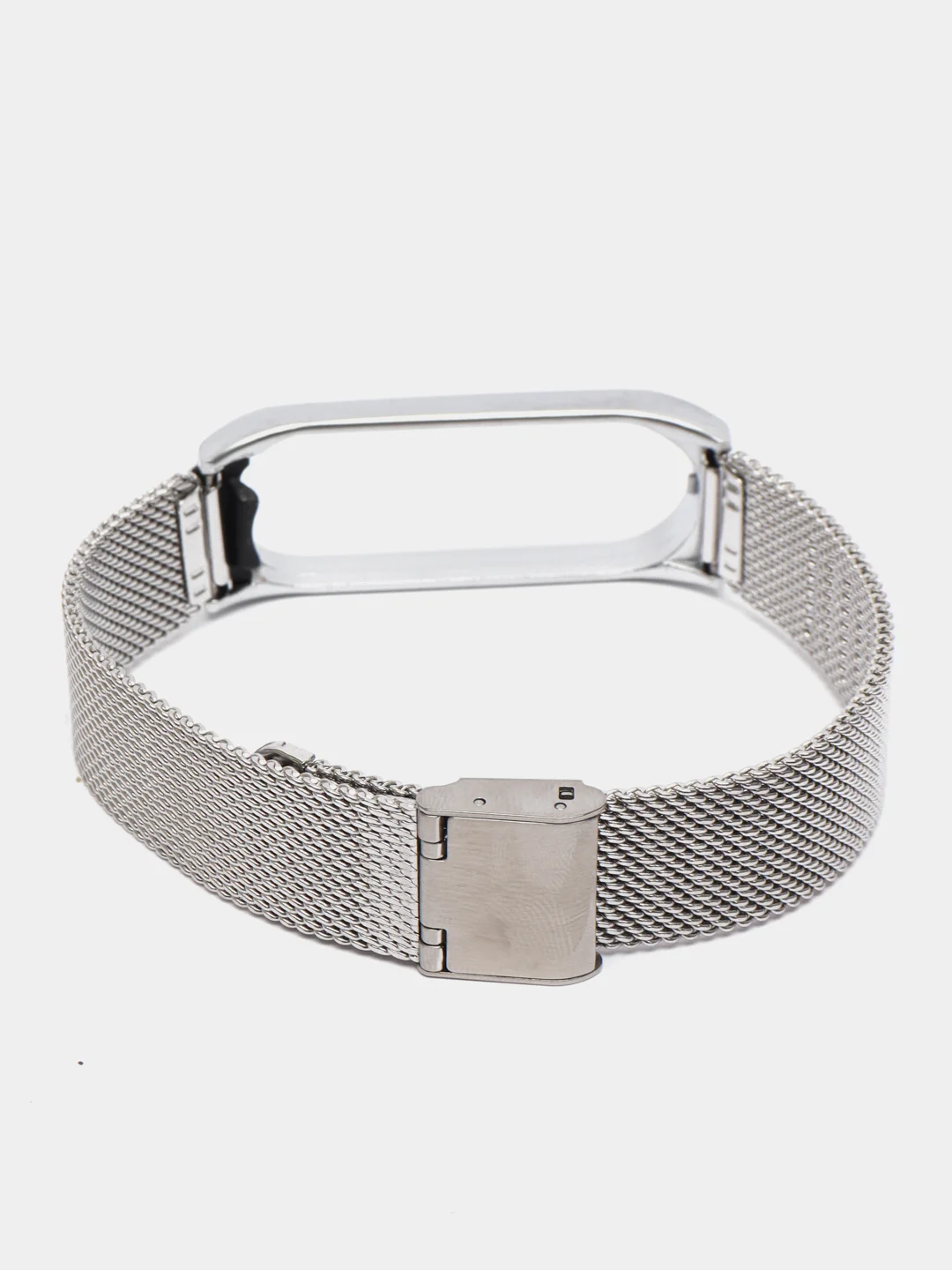 Розовый металлический ремешок для Xiaomi  Mi Band 3 и Band 4