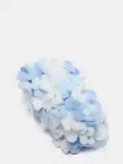 Небесно-голубой пряжа Alize Puffy Color, петельки большие, 100 г, 9 м