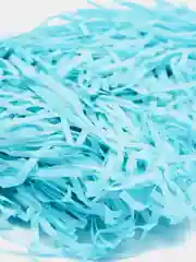 Бирюзовый бумажный наполнитель (стружка) из тишью для заполнения подарочных коробок, 8 цветов