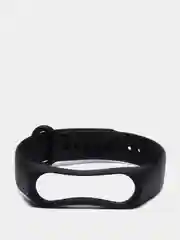 Черный силиконовый ремешок для фитнес-браслетов Xiaomi Mi Band 3/4