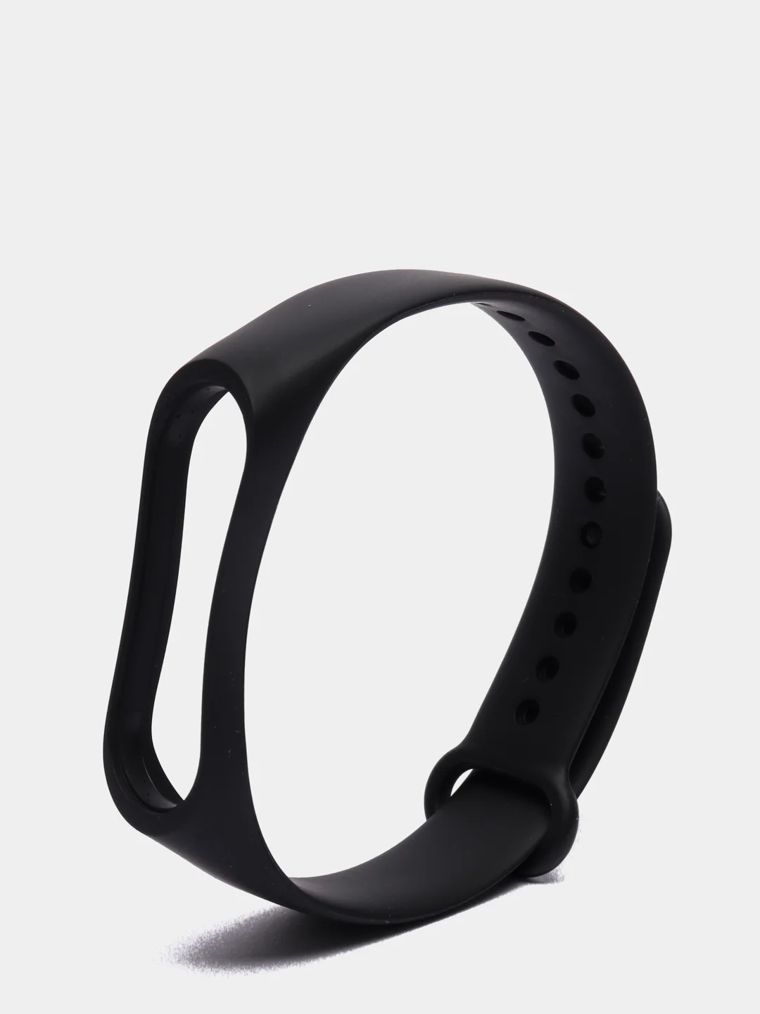 Черный силиконовый ремешок для фитнес-браслетов Xiaomi Mi Band 3/4