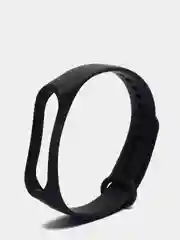 Черный силиконовый ремешок для фитнес-браслетов Xiaomi Mi Band 3/4